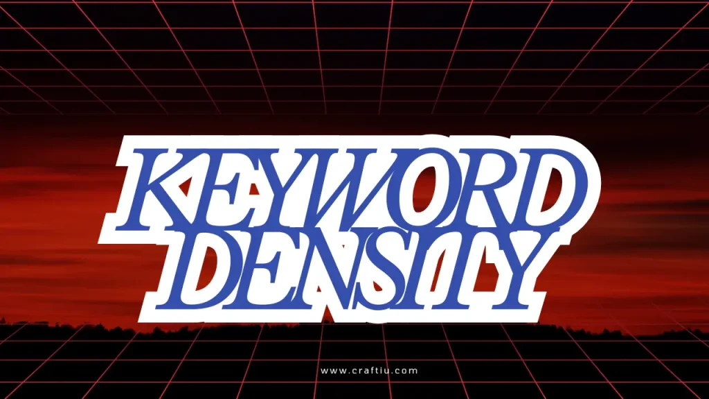 KEYWORD DENSITY